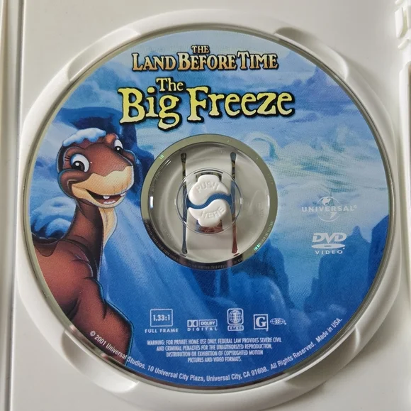 The Land Before Time: The Big Freeze DVD Dinosaurs Classic Family Movie 2001 - Picture 3 of 5